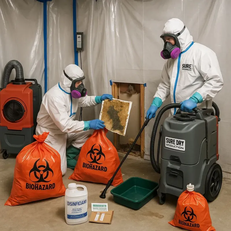Contaminated Water Handling Protocols process in Cowley County, KS