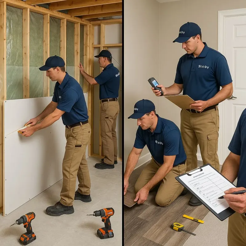 Repairs and Reconstruction process in Cowley County, KS